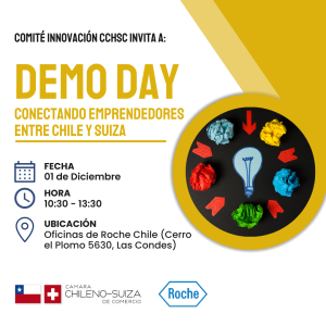 DEMO DAY - Exclusivo Socios CCHSC @ Roche Chile